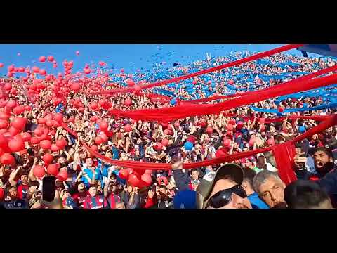 "Recibimiento de San Lorenzo vs Platense, semi final" Barra: La Gloriosa Butteler &bull; Club: San Lorenzo