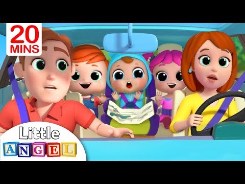 Are We There Yet? | Going to the Toy Store | Nursery Rhyme by Little Angel