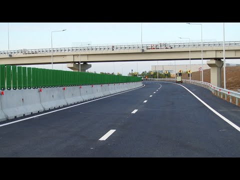 Noua descărcare de pe autostrada A1 de la Sânandrei va fi deschisă traficului de luni