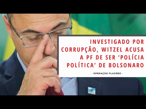 Investigado por corrupção, Witzel acusa a PF de ser ‘polícia política’ de Bolsonaro