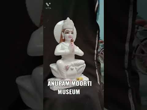 Marble Black Nandi Statue