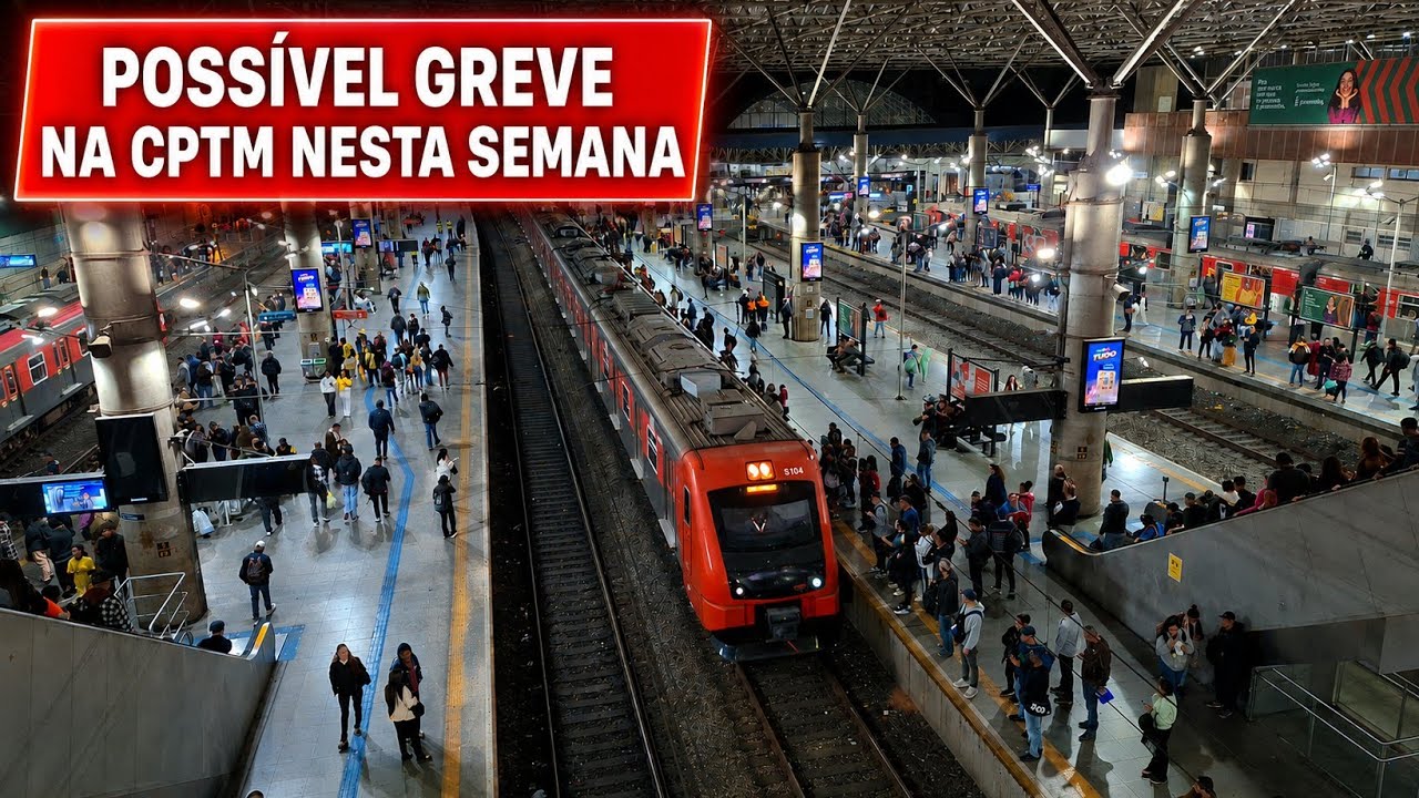 CPTM PODE TER GREVE EM 4 DE AGOSTO