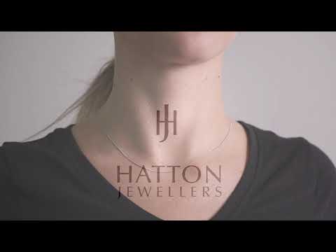 18ct White Gold Italian Made Fine curb chain - 1mm - 16"-20"