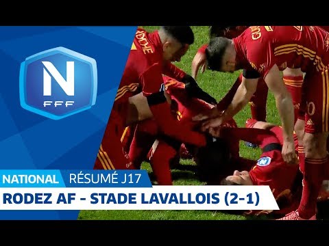 J17 : Rodez AF-Stade Lavallois (2-1), le résumé I National FFF 2018 2019