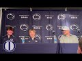 bsd post michigan state dual press conference with cael sanderson tyler kasak u0026 braeden davis