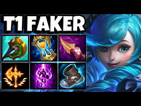 T1 Faker GWEN vs TWISTED FATE [ MID ] Patch 11.8 Ranked Korea ✅