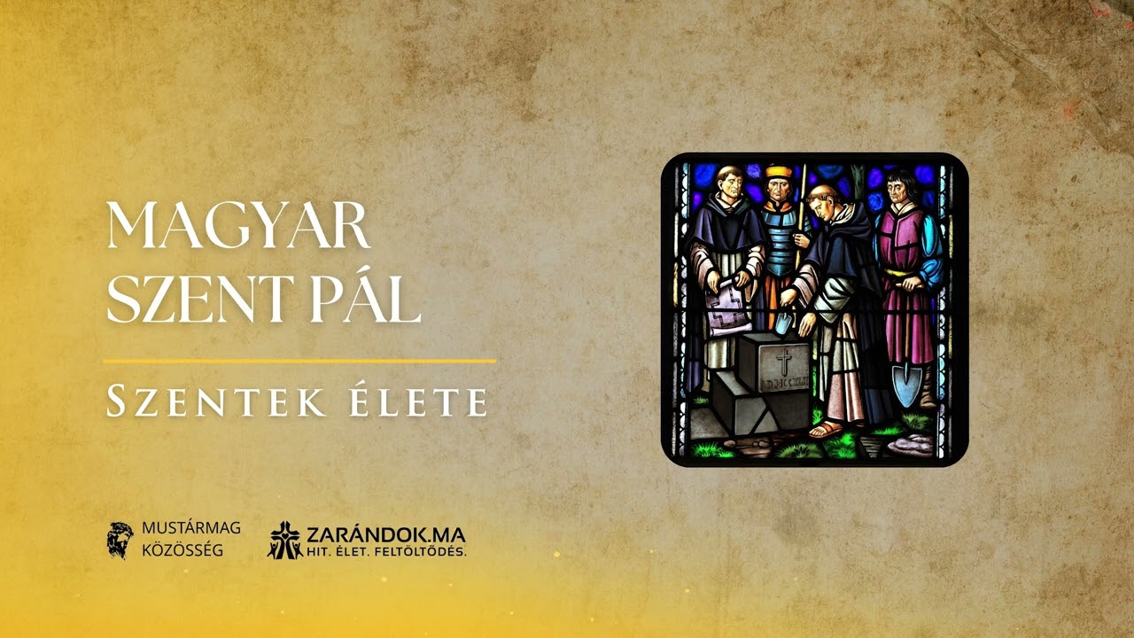 Magyar Szent Pál: A domonkos rend első magyar apostola – Szentek élete