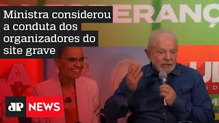 TSE determina que site da campanha de Lula seja tirado do ar
