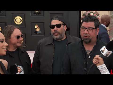 DEFTONES Red Carpet Interview | 2022 GRAMMYs