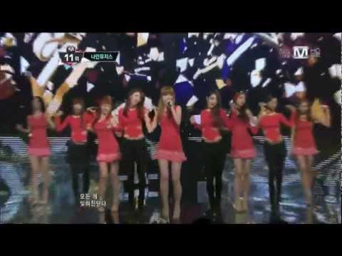 [HD] 130214 Nine Muses - Dolls @ M Countdown