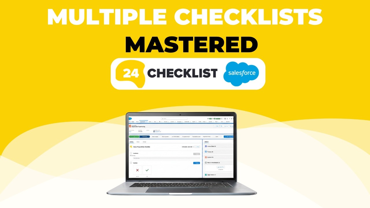 24Checklist | Manage Multiple Checklists on a Single Salesforce Record
