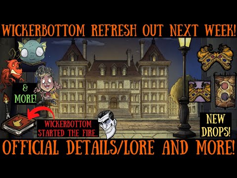 Wickerbottom Rework Out Soon! Official Lore & Details Here! - Don't Starve Together