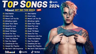 Justin Bieber, Taylor Swift, The Weeknd, Dua Lipa, Ed Sheeran, Adele, Miley Cyrus 🍀 Top Hits 2024