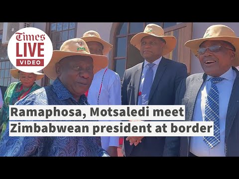 Ramaphosa launches programme to 'secure border' at Beitbridge border post in Musina