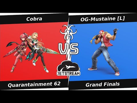 Quarantainment 62 Grand Finals - Cobra (Pyra) Vs OG-Mustaine [L] (Terry) - SSBU