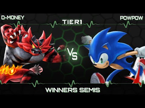 D-Money (Incineroar) vs PowPow (Sonic, Inkling) - Thursday Throwdown 56 Winners Semis