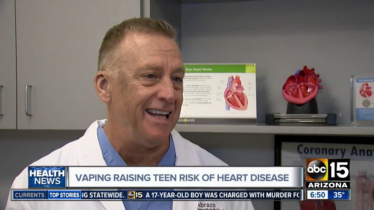 Vaping raises your risk for heart problems