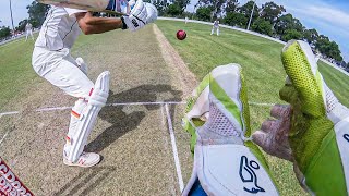 Pawan Mic'd Up & Glovework up to the Stumps || Spin Bowling Attack || Pawan Gajula