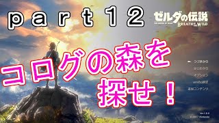 【ゼルダの伝説-BotW-】（ハート３つ縛り）part12　コログの森はどこだ！？