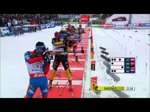 Biathlon WM Staffel der Männer in Nove Mesto 2013