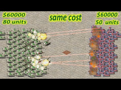 Howitzer vs Prism Tank - Red Alert 2