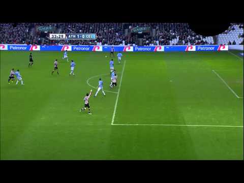 La Liga | Gol de Aduriz (1-0) en el Athletic Club - Celta de Vigo | 09-12-2012 | J15