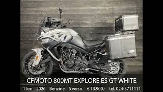 CFMOTO 800MT EXPLORE ES GT WHITE