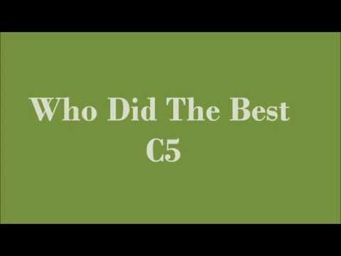 Who Did The Best C5 - C#5 - Live & Studio
