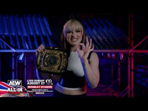 More On Jamie Hayter’s AEW All in Return