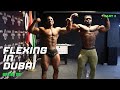 Workout & Flexing Muscles in Dubai - Part 2