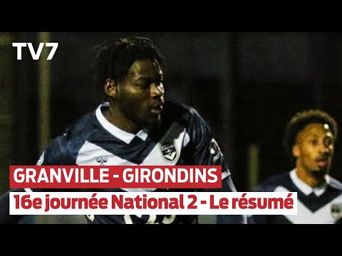⚽ Granville - Girondins de Bordeaux : le résumé du match de 16e journée de National 2