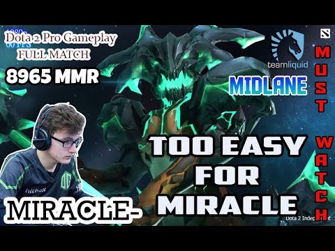 Dota 2 : Miracle Outworld Devourer - Too Easy for Miracle - DOTA 2 VIDEOS FULL MATCH