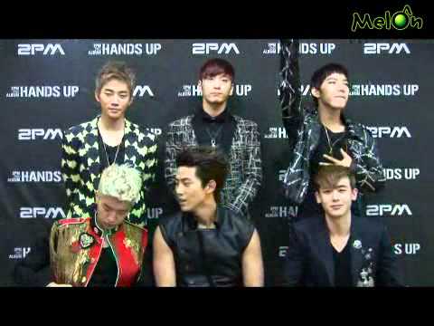 110622 2PM's "HANDS UP" Comeback Melon Message