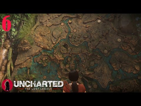 Uncharted Lost Legacy Walkthrough Gameplay Part 6 -  Treasure Hunt - (PS4 Blind Lets play)