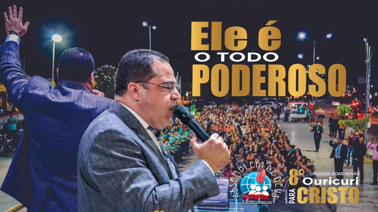 Pr. Eslijanai Carlos 8° cruzada Boas Novas Ouricuri Para cristo