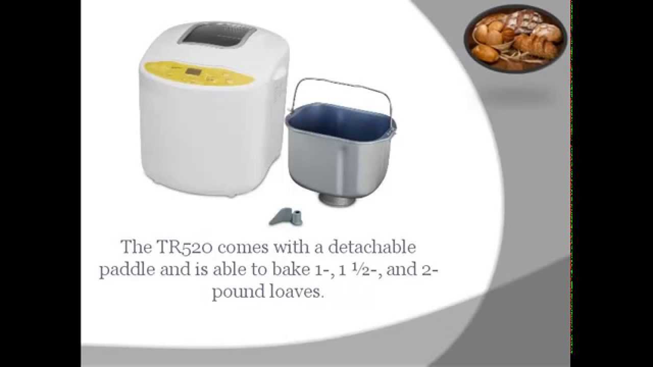 Breadman TR520 Programmable Bread Maker Review