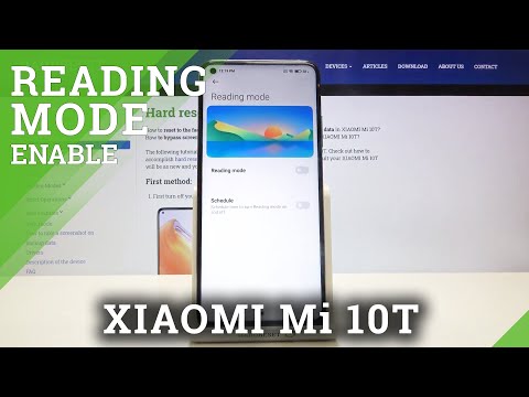 How to Activate Reading Mode in XIAOMI Mi 10T – Eye Protection