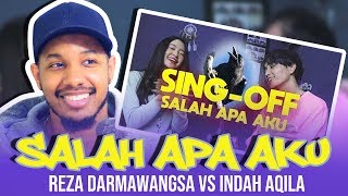 Download lagu Reza Darmawangsa VS Indah Aqila - Salah Apa Aku (SING-OFF) REACTION mp3