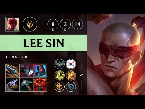 Lee Sin Jungle vs Sylas - KR Challenger Patch 25.20
