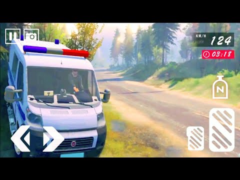 Offroad Police Van Driver Simulator - Android Gameplay - Dania Gameplay