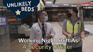 Working Night Shift As A CERTIS Security Officer | Unlikely Beds Ep5