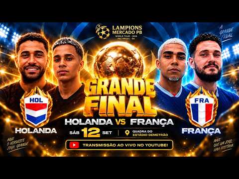 AO VIVO E COM IMAGENS LAMPIONS LEAGUE - MERCADO PB 2026 | GRANDE FINAL | PAU BRASIL - BAHIA