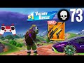 73 Elimination Solo Vs Squads Gameplay Wins (Fortnite Chapter 5 PS4 Controller)