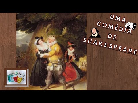 Uma Comédia de Shakespeare Pouco Conhecida #As3Artes #asalegrescomadresdewindsor #teatro