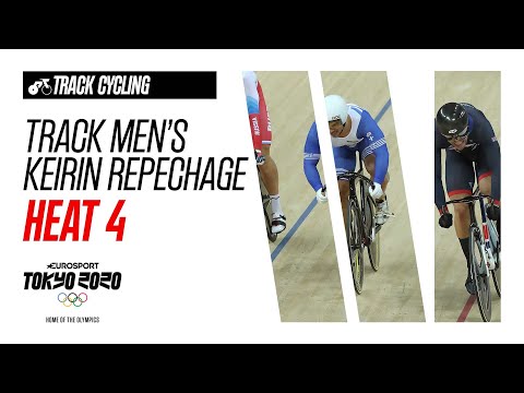 TRACK CYCLING | Men's Track Keirin Repechage Heat 4 - Highlights | Olympic Games - Tokyo 2020