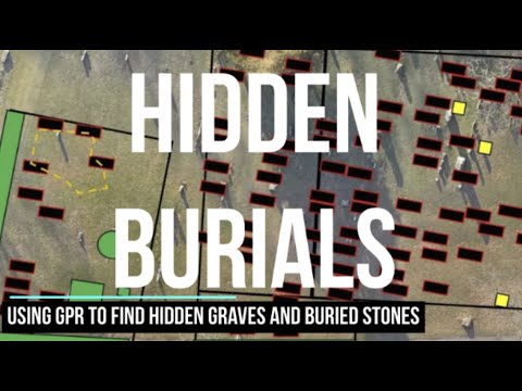 Using Ground Penetrating RADAR (GPR) to uncover Unknown Graves and Gravestones in Historic Cemetery
