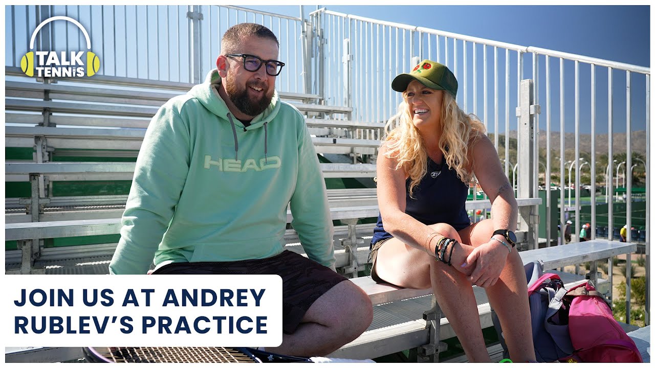 Andrey Rublev Practice Breakdown