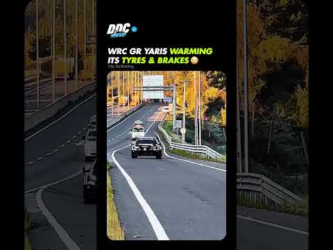 WRC GR YARIS SHOWING OFF ITS MECHANICAL CAPABILITIES