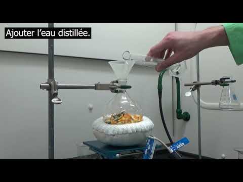 Extraction du limonène