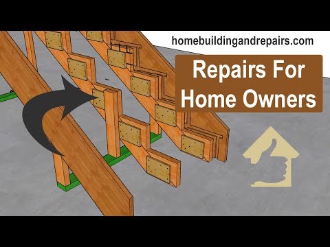 How To Add Structural Support To Damaged Steps For Stairs With Housed Stringers - Stair Repairs